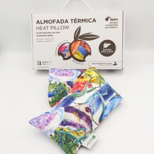 Almofada Terapêutica alívio da dor de pescoço e lombar, Almohada terapéutica para aliviar el dolor de cuello y lumbar, Therapeutic pillow for neck and lower back pain relief, Coussin thérapeutique pour le soulagement des douleurs cervicales et lombaires