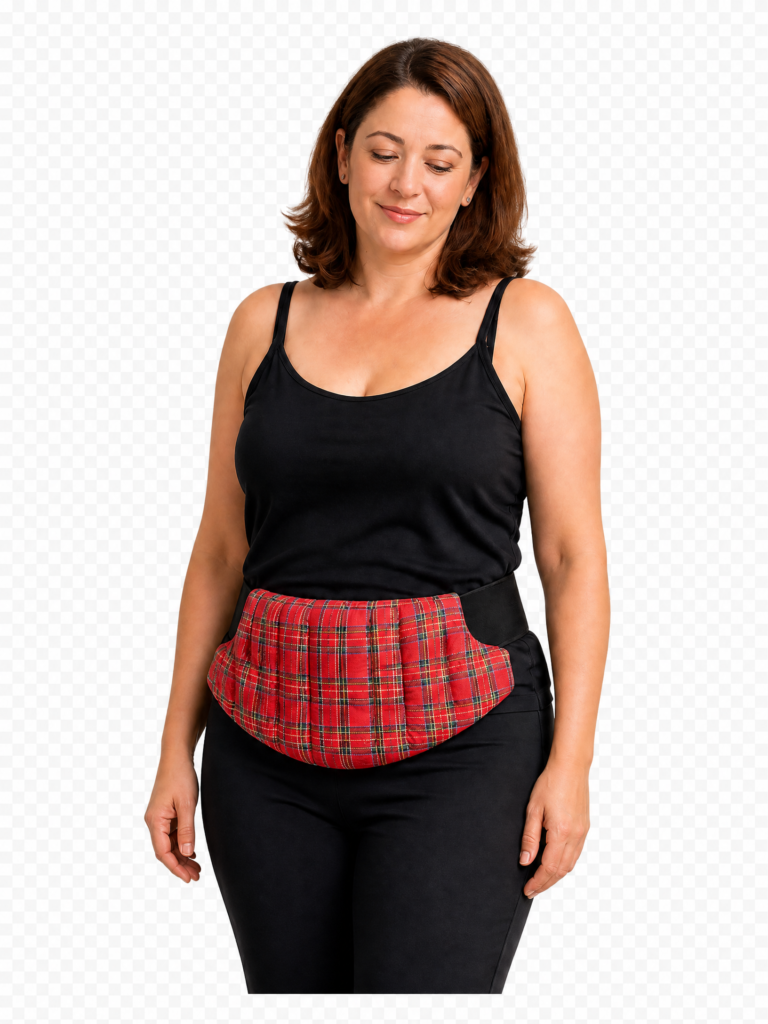 Faixa Térmica Terapeutica Menstrual; Almohada Terapéutica Menstrual, Menstrual Pillow; Coussin Menstruel