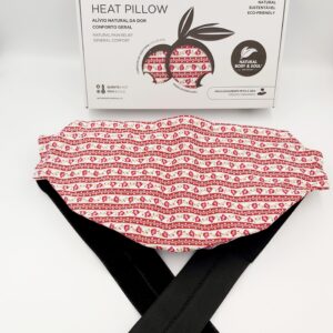 Almofada Terapeutica Cinta Lombar com cinto elástico e velcro, Faixa Térmica Lombar, Almohada terapéutica para la zona lumbar con cinturón elástico y velcro, Faja térmica lumbar, Therapeutic lumbar belt with elastic strap and velcro, Thermal lumbar belt, Ceinture lombaire thérapeutique avec sangle élastique et velcro, Ceinture thermique lombaire