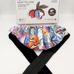 Almofada Terapeutica Cinta Lombar com cinto elástico e velcro, Faixa Térmica Lombar, Almohada terapéutica para la zona lumbar con cinturón elástico y velcro, Faja térmica lumbar, Therapeutic lumbar belt with elastic strap and velcro, Thermal lumbar belt, Ceinture lombaire thérapeutique avec sangle élastique et velcro, Ceinture thermique lombaire